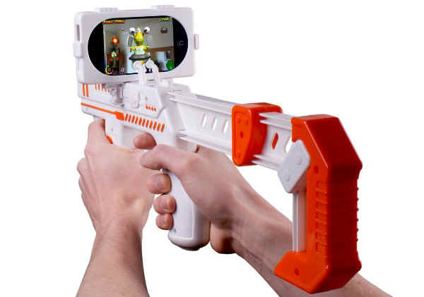 Well there it is -  the iPhone GameGun. 